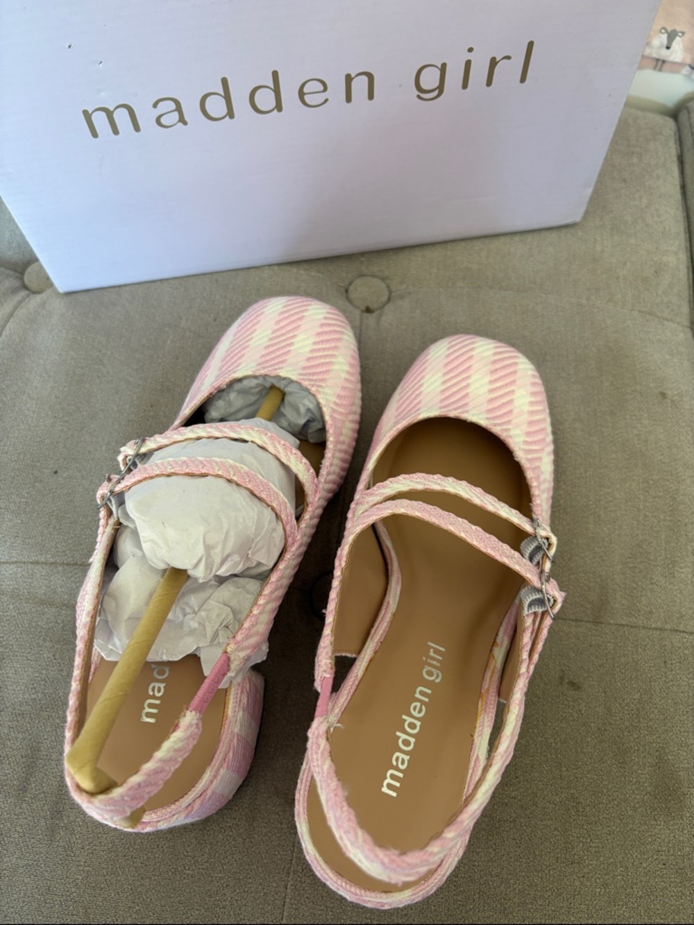 Madden Girl Doll Block-Heel Slingback Mary Jane Pumps
